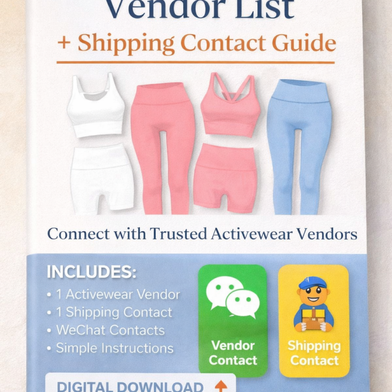 LULU & ALO Vendor's list